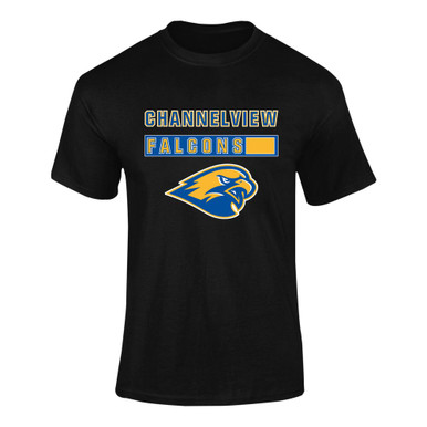Channelview Falcons Mascot #7 Men's Premium SS T-Shirt