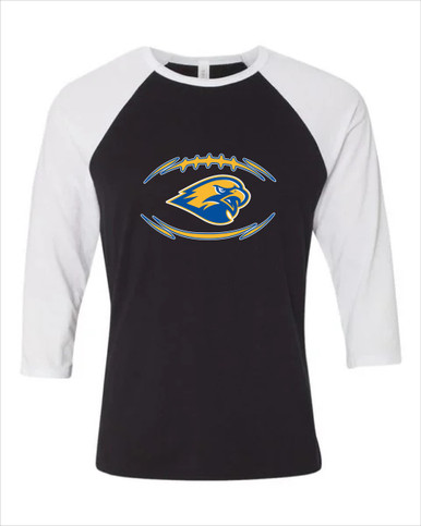 Channelview Falcons Football #3 Men's Baseball T-Shirt