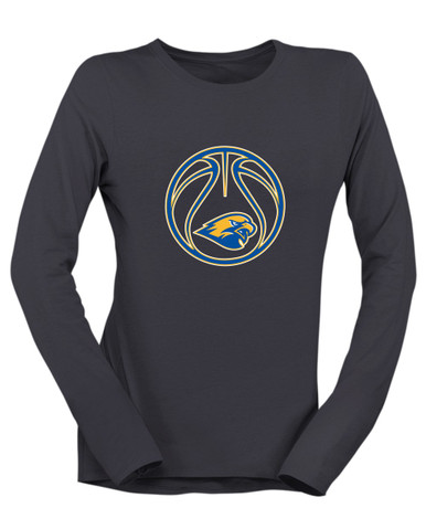 Channelview Falcons Basketball #2 Women's LS T-Shirt