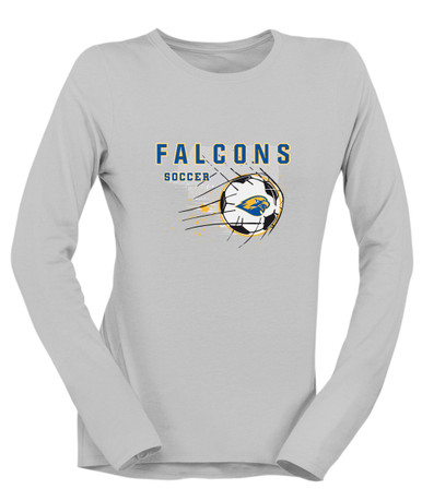 Channelview Falcons Soccer #2 Women's LS T-Shirt