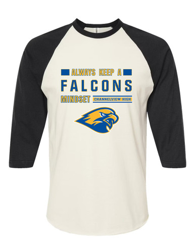 Channelview Falcons Mindset Women's Baseball T-Shirt