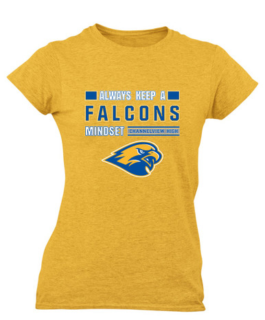 Channelview Falcons Mindset Women's Premium SS T-Shirt