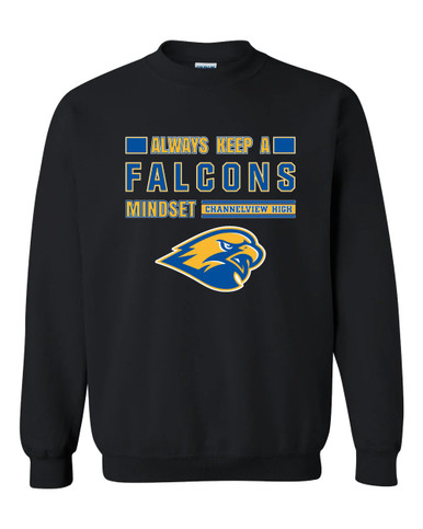 Channelview Falcons Mindset Men's Sweatshirt