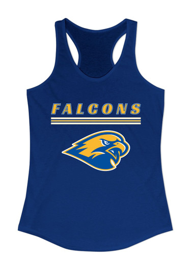 Channelview Falcons Mascot #8 Women's Tank Top