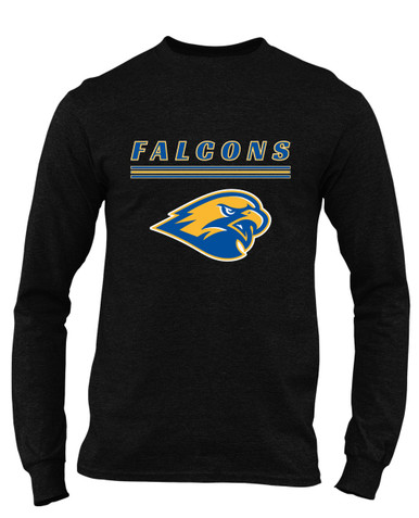 Channelview Falcons Mascot #8 Men's Premium LS T-Shirt