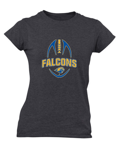 Channelview Falcons Football #5 Women's Premium SS T-Shirt