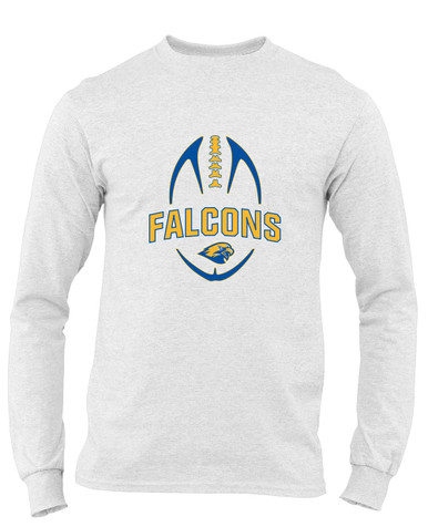 Channelview Falcons Football #5 Men's LS T-Shirt
