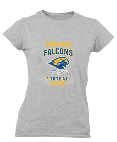 Channelview Falcons Football #6 Women's Premium SS T-Shirt