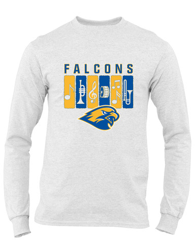 Channelview Falcons Band # 2 Men's Premium LS T-Shirt