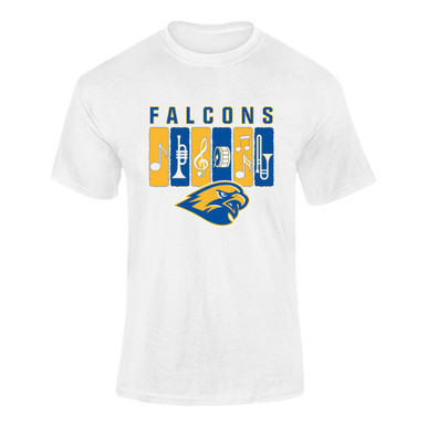 Channelview Falcons Band # 2 Men's SS T-Shirt