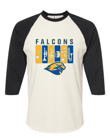 Channelview Falcons Band # 2 Men's Baseball T-Shirt