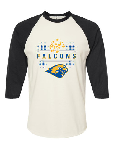 Channelview Falcons Band # 3 Women's Baseball T-Shirt