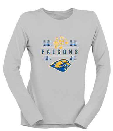 Channelview Falcons Band # 3 Women's LS T-Shirt