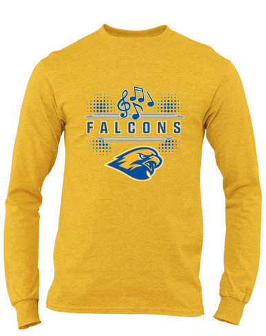 Channelview Falcons Band # 3 Men's LS T-Shirt