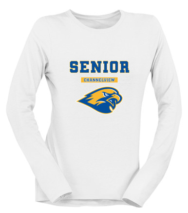 Channelview Falcons Senior #2 Women's LS T-Shirt