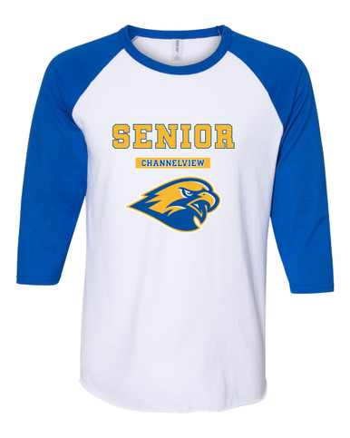 Channelview Falcons Senior #2 Women's Baseball T-Shirt