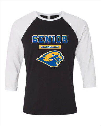 Channelview Falcons Senior #2 Men's Baseball T-Shirt