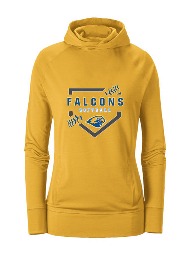 Channelview Falcons Softball #2 Women's Hoodie
