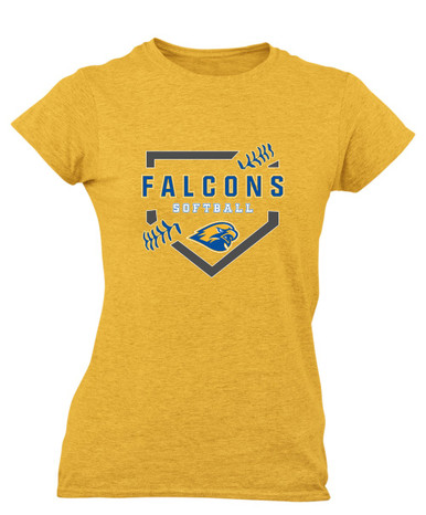 Channelview Falcons Softball #2 Women's Premium SS T-Shirt