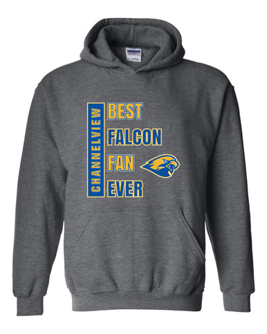 Channelview Falcons Best Falcon Fan Men's Hoodie