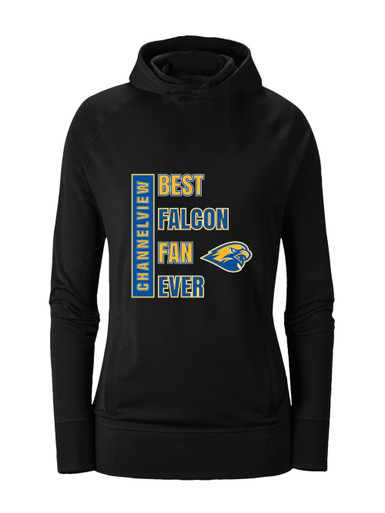 Channelview Falcons Best Falcon Fan Women's Hoodie
