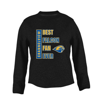 Channelview Falcons Best Falcon Fan Women's Sweatshirt