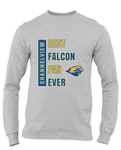 Channelview Falcons Best Falcon Fan Men's Premium LS T-Shirt