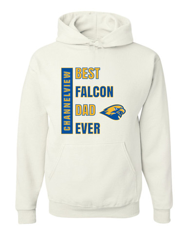 Channelview Falcons Best Falcon Dad Men's Premium Hoodie