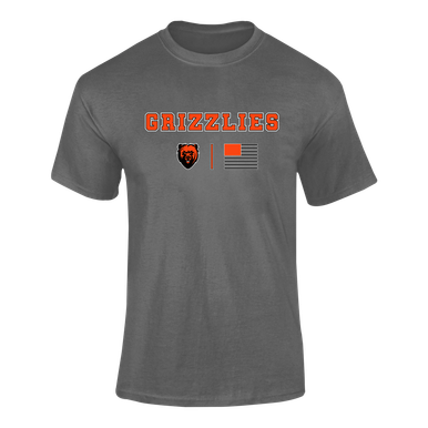 California Grizzlies Team Colors Flag Men's SS T-Shirt