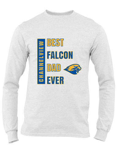 Channelview Falcons Best Falcon Dad Men's Premium LS T-Shirt