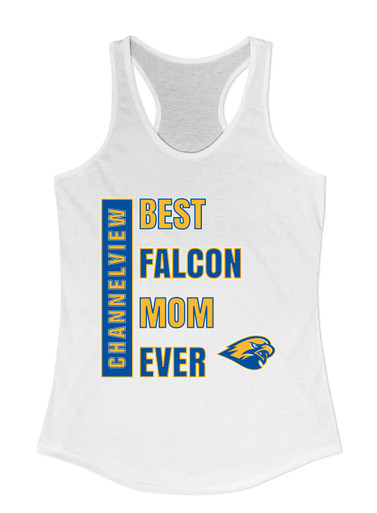 Channelview Falcons Best Falcon Mom Women's Tank Top