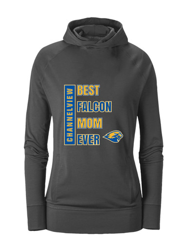 Channelview Falcons Best Falcon Mom Women's Hoodie
