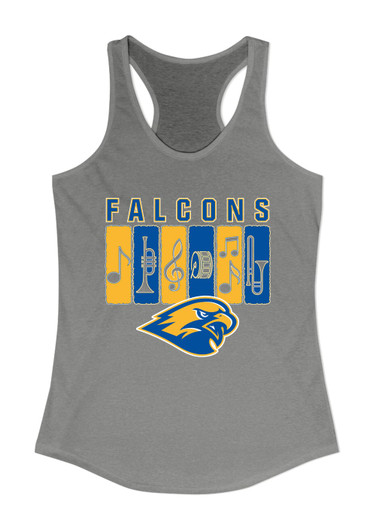 Channelview Falcons Band # 2 Women's Tank Top