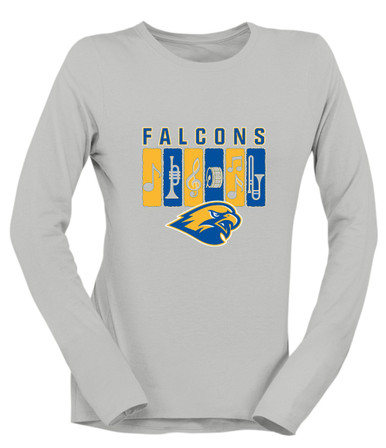 Channelview Falcons Band # 2 Women's Premium LS T-Shirt