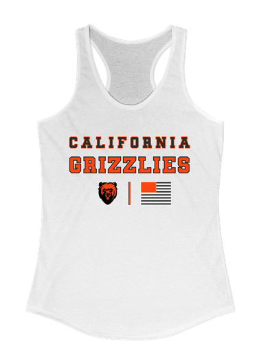 California Grizzlies Spirit Flag Women's Tank Top