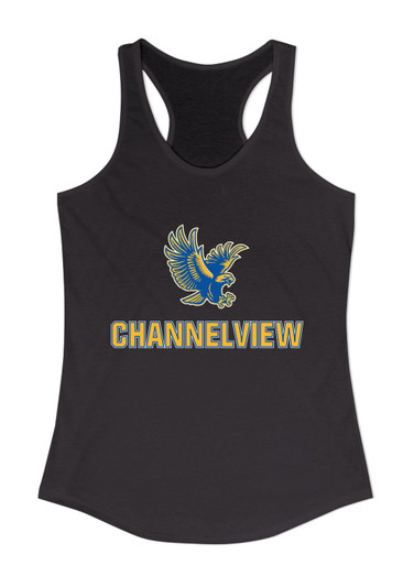 Channelview Falcons Flying Mascot #2 Women's Tank Top