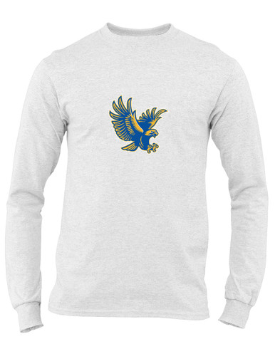 Channelview Falcons Flying Mascot #1 Men's LS T-Shirt