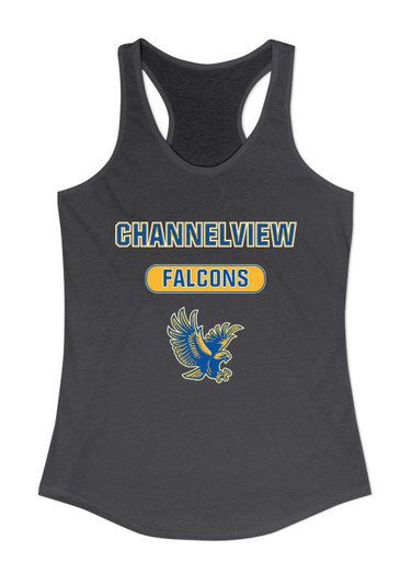 Channelview Falcons Flying Mascot #3 Women's Tank Top
