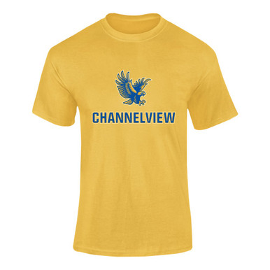 Channelview Falcons Flying Mascot #2 Men's SS T-Shirt