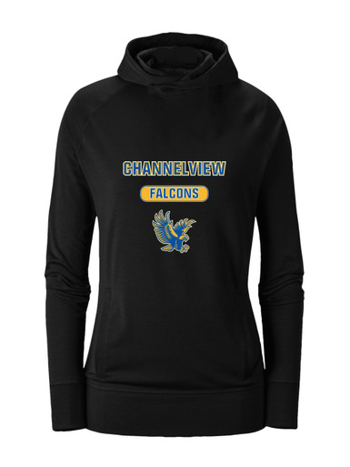 Channelview Falcons Flying Mascot #3 Women's Hoodie