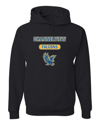 Channelview Falcons Flying Mascot #3 Men's Premium Hoodie