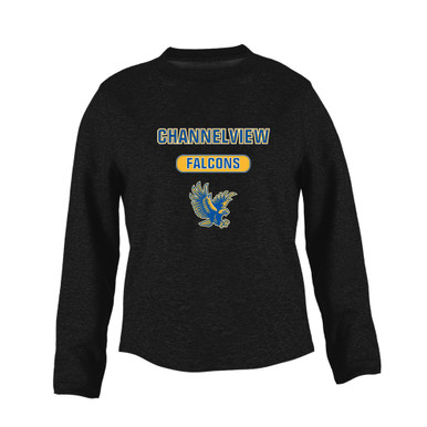 Channelview Falcons Flying Mascot #3 Women's Sweatshirt