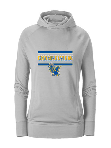 Channelview Falcons Flying Mascot #4 Women's Hoodie