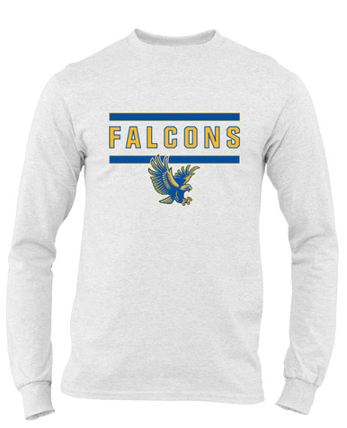 Channelview Falcons Flying Mascot #5 Men's Premium LS T-Shirt