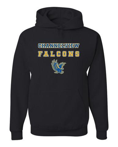 Channelview Falcons Flying Spirit Men's Premium Hoodie