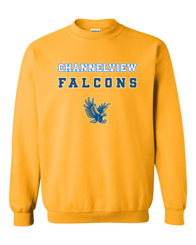 Channelview Falcons Flying Spirit Men's Sweatshirt