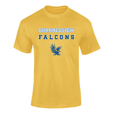 Channelview Falcons Flying Spirit Men's SS T-Shirt