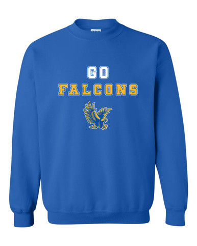 Channelview Falcons Flying Go Team Men's Sweatshirt