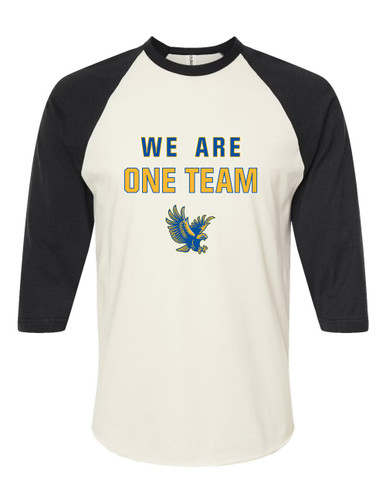 Channelview Falcons Flying We Are One Team Women's Baseball T-Shirt