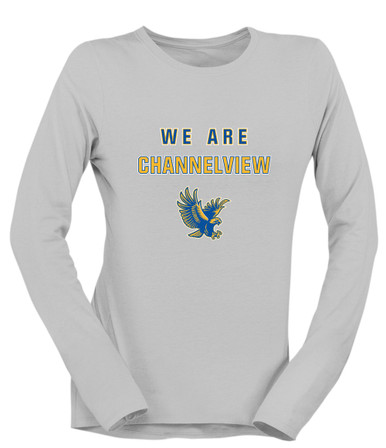 Channelview Falcons Flying We Are Women's LS T-Shirt